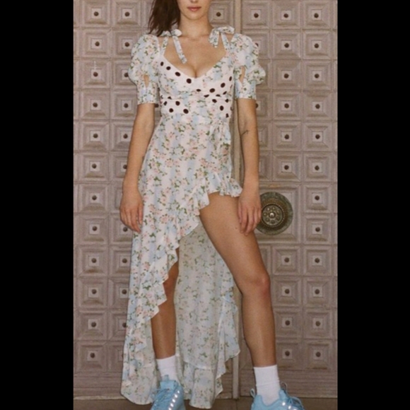 For Love And Lemons Dresses & Skirts - For Love & Lemons Savannah Robin maxi Dress NWT